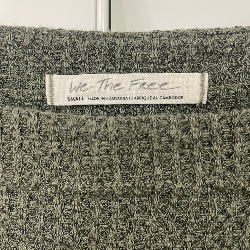 Free People, We the Free Thermal Blouse-SOLD- - Picture 2 of 8